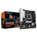 GIGABYTE B650M Gaming WiFi Micro ATX Motherboard, AM5 Socket, PCIe 4.0, DDR5, M.2 Slot, USB 3.2, WiFi & Bluetooth