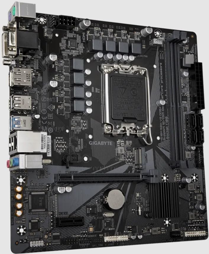61bz7t9S6iL.jpg Gigabyte H610M K DDR4 Motherboard (Supports 12th Gen Processor) - Image 4
