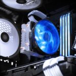 Antec A30 CPU Air Cooler – 90mm Blue LED Fan, Intel/AMD Compatible - Image 2