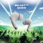 boAt Immortal 101 TWS Earbuds with Beastᵀᴹ Mode(40ms Low Latency), 30 HRS Playtime, Blazing LEDs, Quad Mics with ENxᵀᴹ Tech, ASAPᵀᴹ Charge & BTv5.3 - Image 7