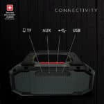 Swiss Military BTW ROCK 700 18 Watt Stereo Sound & Passive Radiators - Image 7