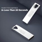 Geonix 16GB USB 2.0 Pendrive, Keyring Design, Silver, 5-Year Warranty - Image 4