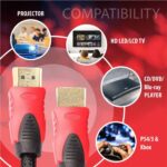 CP PLUS – High Speed HDMI Cable (3 Meter) – Supports 4K Video, 3D, Ethernet - Image 2