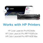 HP 202A (CF501A) Cyan Original Toner Cartridge for HP LaserJet Pro M254 M281cdw M281dw - Image 9