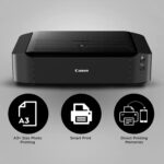 Canon PIXMA iP8770 Single Function A3 Wireless Inkjet Color Photo Printer (Black) - Image 7