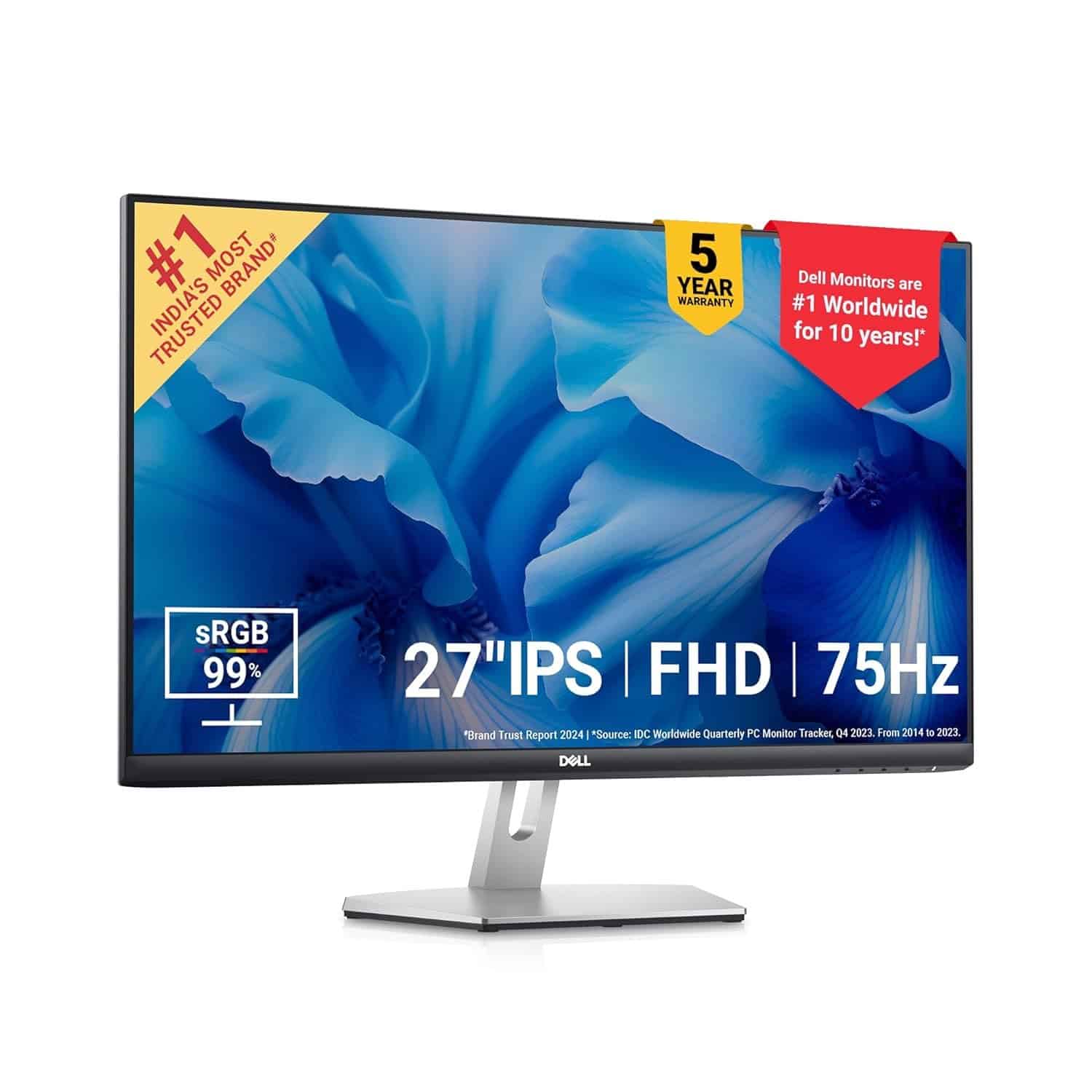 71WyZE3aAKL._SL1500_.jpg Dell S2721HNM 27″ FHD Monitor, 75Hz, IPS, 5-Year Warranty - Image 1