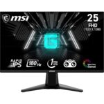 MSI G255F 24.5″ FHD 180Hz 1ms Gaming Monitor with Rapid IPS