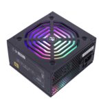 ZEBRONICS ZS500 500W Power Supply – RGB Fan, 3 SATA, 12V 28A, OVP & SCP