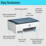 HP Smart Tank 585 All-in-One WiFi Color Printer – 6000 Pages - Image 2