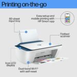 HP Deskjet 2723 Printer, Copy, Scan, Dual Band WiFi, Bluetooth, USB, Simple Setup Smart App, Ideal for Home. - Image 4