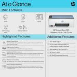 HP Smart Tank 585 All-in-One WiFi Color Printer – 6000 Pages - Image 3