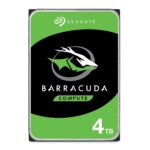 Seagate Barracuda 6 Gb/s 5400 RPM 256 MB Cache 4 TB Internal SATA Hard Drive HDD 3.5 Inches (8.8 cm) for Computer Desktop PC