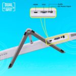 Zebronics EA124 24″ FHD LED Monitor – 100Hz, Ultra Slim Bezel, Built-in Speakers, Wall Mountable - Image 5