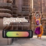 FINGERS SoundPower-20 Bluetooth Portable Speaker (Black) - Image 9