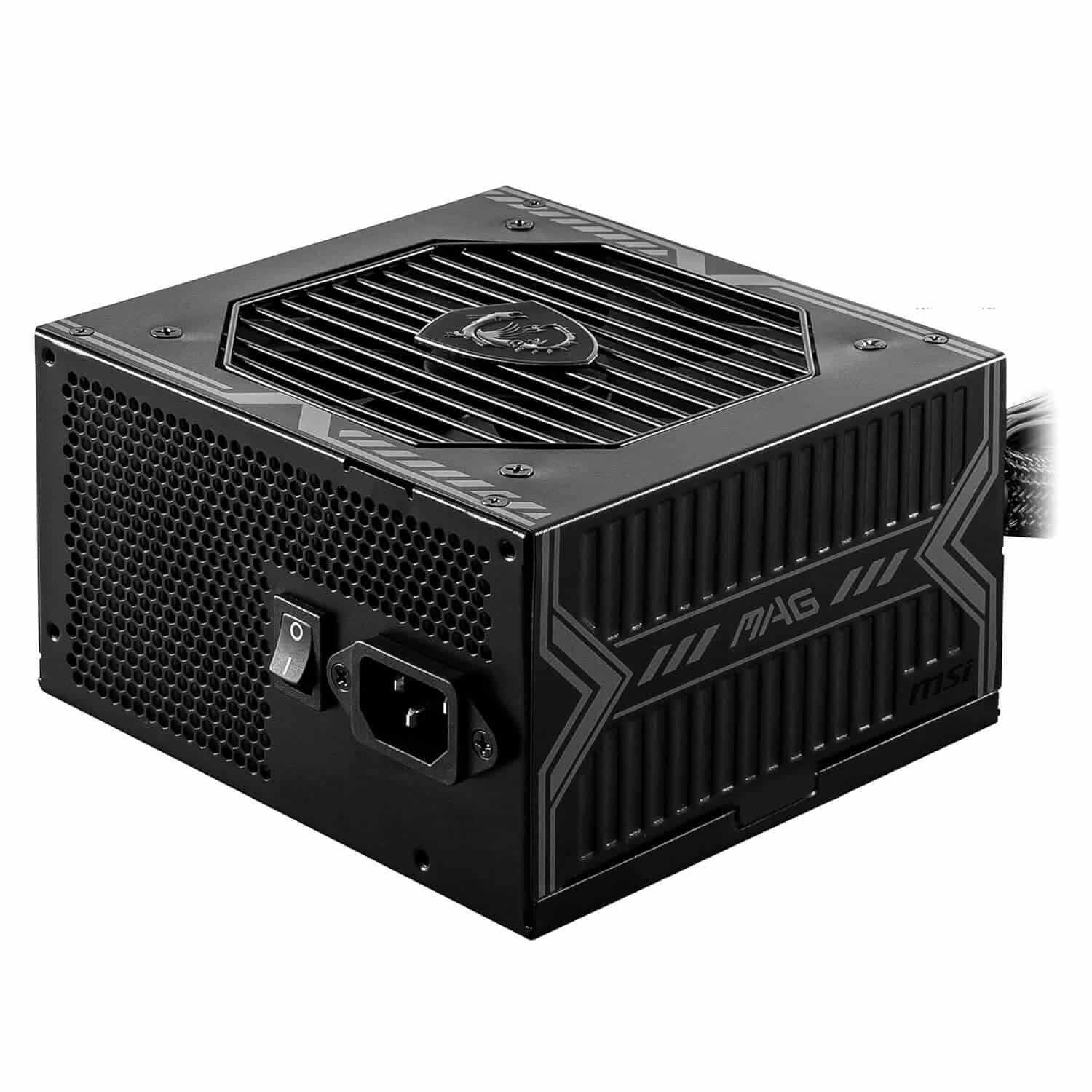 71rn7YPQf5L._SL1500_.jpg MSI MAG A650BN 650W Power Supply, 80 Plus Bronze Certified, 12V Single-Rail, DC-to-DC Circuit, 120mm Fan, Active PFC, Gaming PC PSU, 5-Year Warranty - Image 1