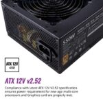 Cooler Master MWE 550 Bronze V2 Power Supply – Non-Modular, 80 Plus Bronze Certified - Image 7