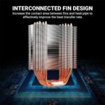 Ant Esports ICE-C612 V2 ARGB CPU Cooler, Intel & AMD Socket Support - Image 5