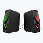 ZEBRONICS Zeb-Warrior II 2.0 Multimedia Speaker – RGB Lights, USB Powered, AUX Input - Image 3