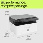 HP Laser MFP 1188a – Print Copy Scan, 21 ppm, USB 2.0, 150-sheet Tray, 100-sheet Output, B&W - Image 5