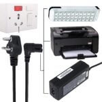 Monitor/Printer Power Cable 2-Pin 1.5M 90 Degree Power Cord for Laptop Adapter/Camera/Printer/Charger (Black) - Image 7