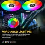 Ant Esports ICE-360 360mm RGB AIO CPU Liquid Cooler – Intel & AMD Support - Image 11
