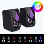ZEBRONICS Zeb-Warrior II 2.0 Multimedia Speaker – RGB Lights, USB Powered, AUX Input - Image 7