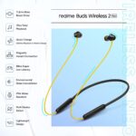 realme Buds Wireless 2 Neo Bluetooth in Ear Earphones with Mic, Fast Charging & Up to 17Hrs Playtime (Black) - Image 13