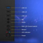 Zebronics Mercury Black Gaming Cabinet – mATX/ITX Support, ARGB Fan, Tempered Glass - Image 5