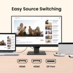 BenQ GW2490 24″ FHD IPS Monitor – 100Hz, 99% sRGB, Eye-Care, Dual HDMI, VESA Mount - Image 8