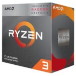 AMD Ryzen 3 3200G Desktop Processor, 4 Cores, Vega 8 Graphics, Up to 4GHz, AM4 Socket