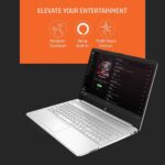 HP 15s- Ryzen 5-5500U 8GB RAM/512GB SSD 15.6 inch(39cm) Micro-Edge Anti-Glare FHD Laptop (Natural Silver/AMD Radeon Graphics/Alexa/Dual Speakers/Fast Charge/Windows 11/MS Office), 15s-eq2144au - Image 3
