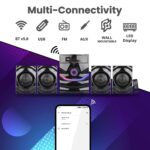 Zebronics ZEB-RAINBOW Bluetooth Multimedia Speaker – 60W, 4.1 Channel, RGB Lighting - Image 4