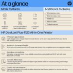HP Deskjet 4123 Printer, Automatic Document Feeder, Copy, Scan, USB, Simple Setup Smart App, Ideal for Home. - Image 7