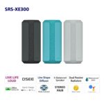Sony SRS-XE300 X-Series Wireless Portable-Bluetooth-Speaker, IP67 Waterproof, Dustproof and Shockproof with 24 Hour Battery Life – Black - Image 28