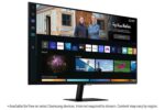Samsung 32-Inch(80.13Cm) LED 1920 x 1080 Pixels, M5 FHD Smart Monitor, Speakers, Remote, 1 Billion Color, Smart TV apps, TV Plus, Office 365, Apple Airplay, Dex, Bluetooth (LS32BM500EWXXL, Black) - Image 9