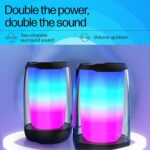 HP DHS-5100 Multimedia Speaker, High Power, RGB Light, USB Powered, Dual Speaker Design - Image 4