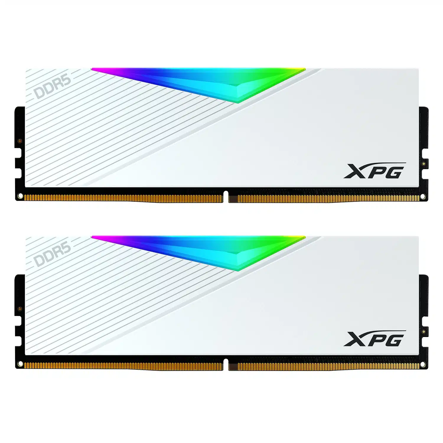 8f09cdd8-9b8c-46ca-b4e6-4a9a7ff813a0.webp Adata XPG Lancer RGB 32GB 16GBX2 DDR5 6000MHz Memory – White - Image 1