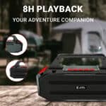 Swiss Military BTW ROCK 700 18 Watt Stereo Sound & Passive Radiators - Image 9