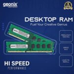 GEONIX 4GB DDR3 1600MHz Desktop RAM – 2Rx8, 240 Pin (5 Years Warranty) - Image 4