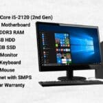 Datamation Assemble Desktop (Intel Core i5/H-61 Motherboard/500GB HDD/120GB SSD/18.5 Monitor/Keyboard/Mouse)