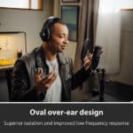 AKG K361BT Bluetooth Wireless Over Ear Headphones with Mic - Image 3