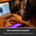 AKG K361BT Bluetooth Wireless Over Ear Headphones with Mic - Image 2