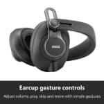 AKG K371BT Bluetooth Wireless Over Ear Headphones with Mic - Image 2