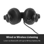 AKG K371BT Bluetooth Wireless Over Ear Headphones with Mic - Image 6