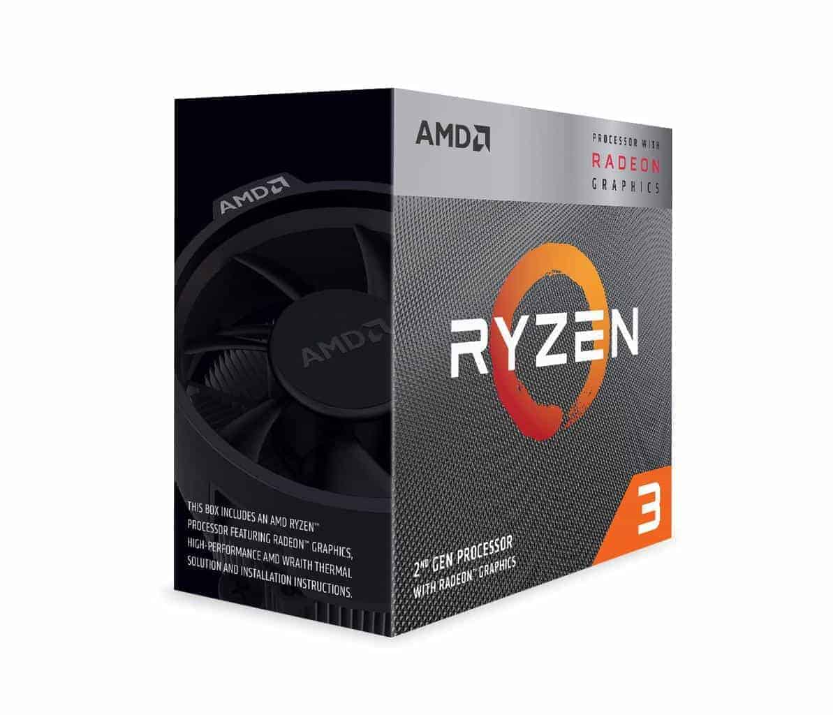 AMD-Ryzen-3-3200G-datamation1.jpg AMD Ryzen 3 3200G with RadeonVega 8 Graphics Desktop Processor 4 Cores up to 4GHz 6MB Cache AM4 Socket (YD3200C5FHBOX) - Image 1