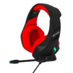 Ant Esports H530 Multi-Platform Pro RGB LED Wired Gaming Headset for PC/ PS4 / Xbox One/Nintendo Switch/Android/iOS – Black – Red - Image 5