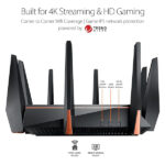 ASUS Gaming Router Tri-Band WiFi (up to 5334 Mbps) for VR & 4K Streaming - Image 2