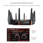 ASUS Gaming Router Tri-Band WiFi (up to 5334 Mbps) for VR & 4K Streaming - Image 3