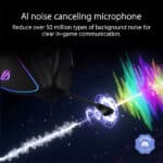 ASUS Rog Delta S Lightweight with Ai Noise-Canceling Wired Headphones - Image 3