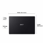 Acer Extensa 15 Thin & Light Intel Processor Pentium Silver N5030 15.6 inches Business Laptop (4GB RAM/1TB HDD/Windows 10 Home/Integrated Graphic Card/Black/1.9 Kg, EX215-31) - Image 3